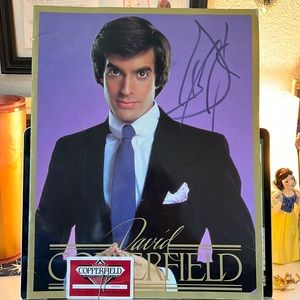 SUPER RARE!!! Autographed David Copperfield Tour Book 1984